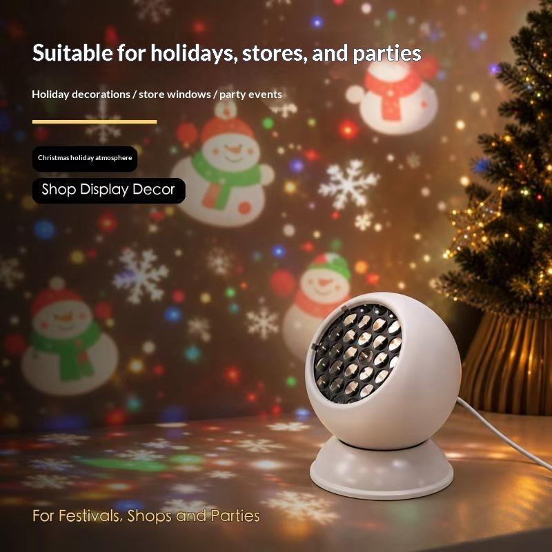 Vase Decor - Proyector de luces navideñas con forma