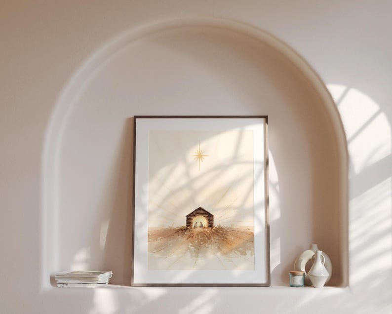 3 unids/set Natividad de Pascu - Abstract Canvas Set reseña y precio