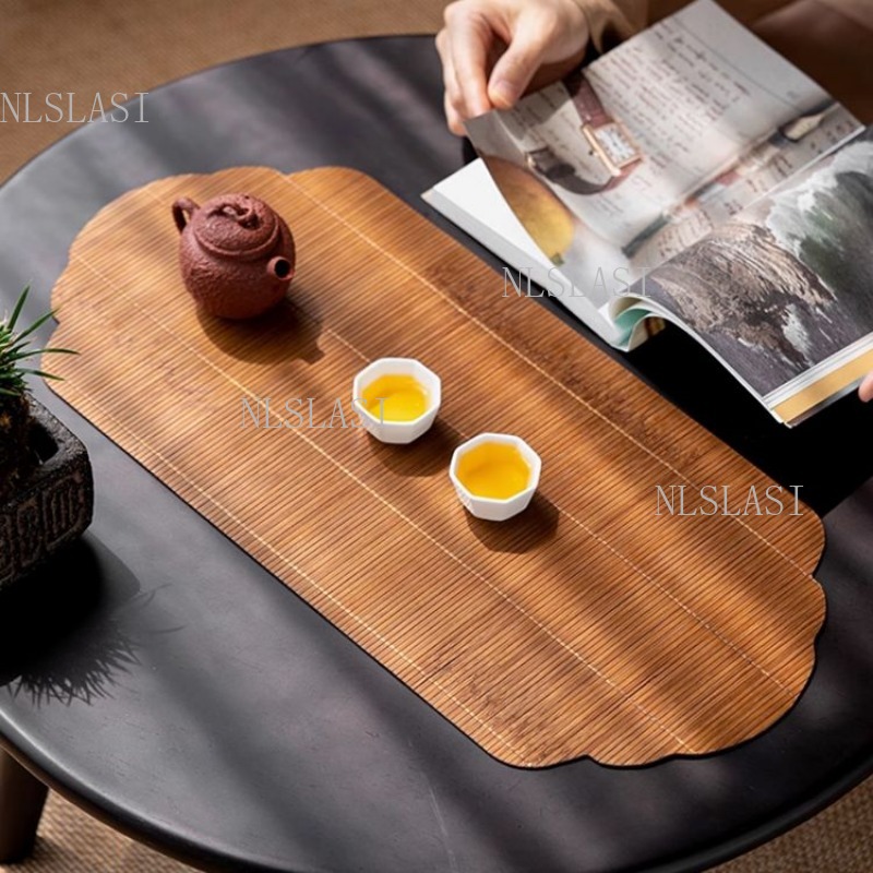 Tapete de Té de Bambú Natural  - Table Runner reseña y precio
