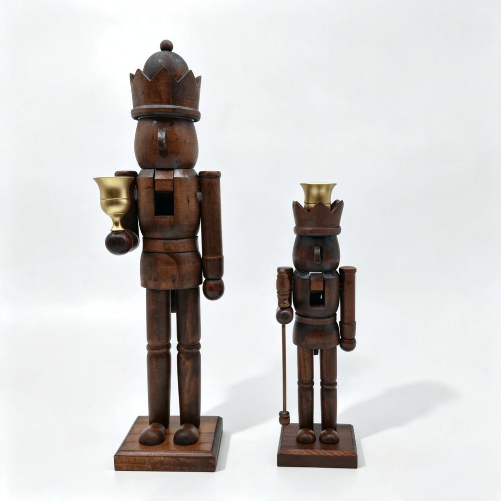 Cascanueces de estilo vintage  - Candle Holder Decor reseña y precio