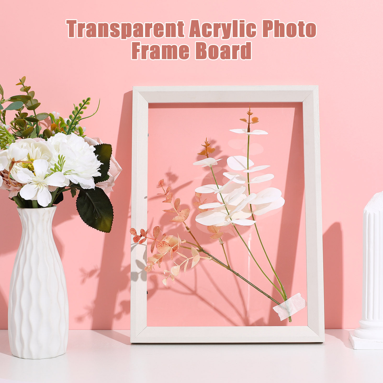 10 láminas de plástico transpa - Picture Frame reseña y precio